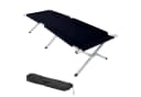 Grafner Feldbett Klappbar Campingbett Schwarz mit Tragetasche Bild 2