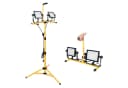 Grafner Baustrahler LED mit Stativ 2x 50W 9000Lm inkl. Fernbedienung Bild 2