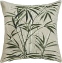 done. Kissenhülle Areca Palm Beige Grün Blattmotiv Bild 2