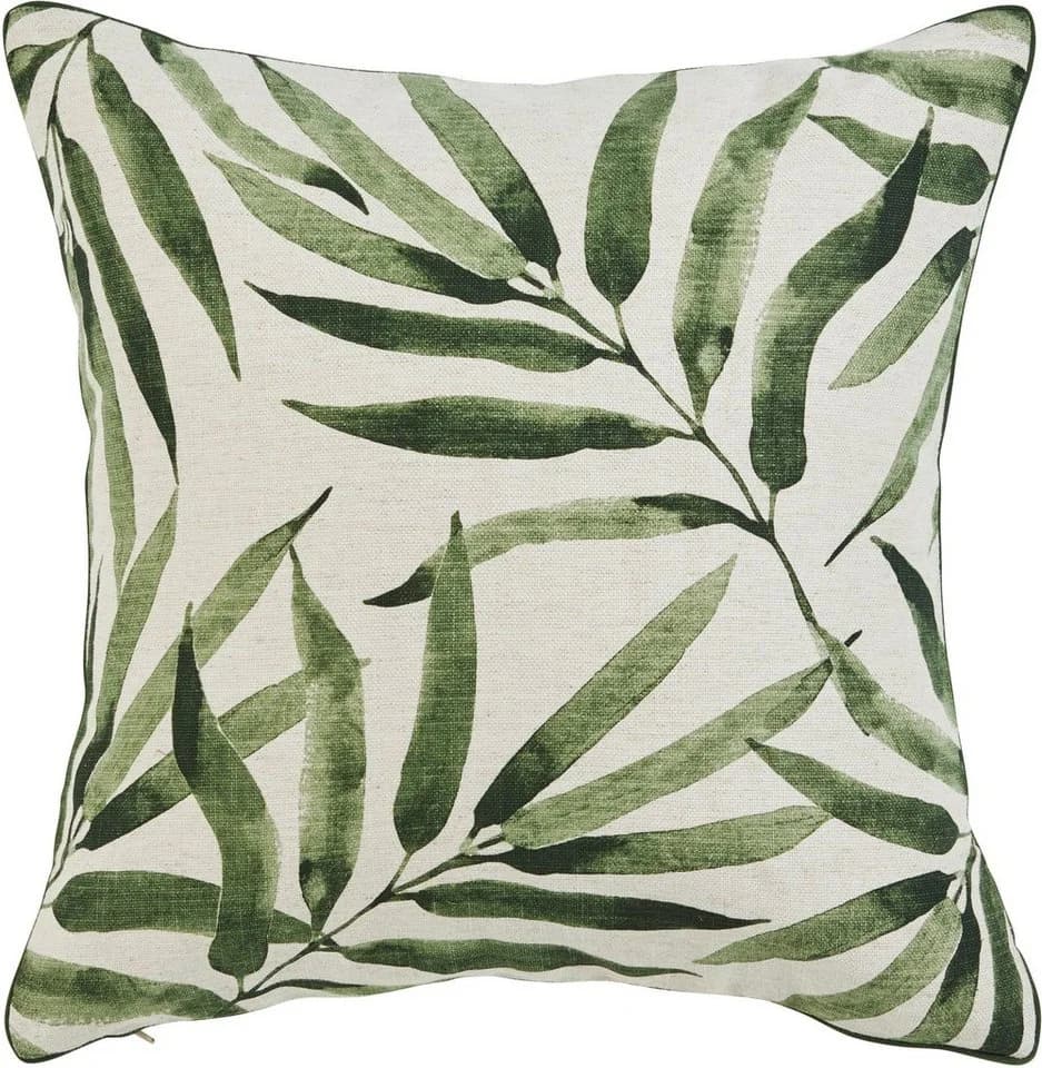 done.® Kissenhülle Bambus Beige Grün 45x45cm Polyester - Bild 2