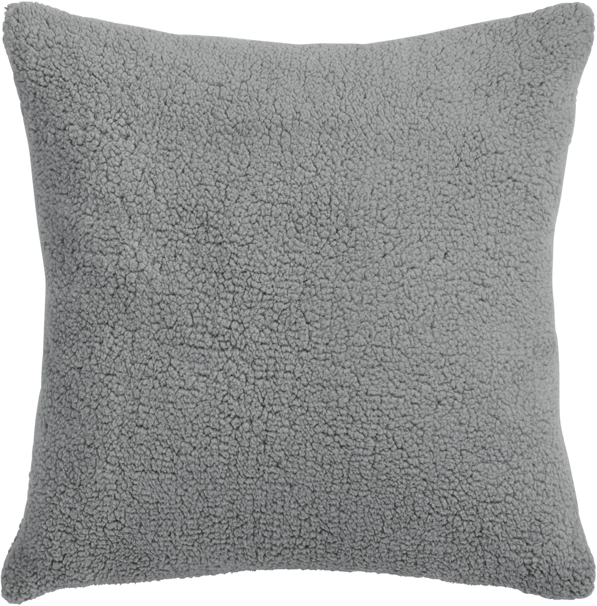 done.® Kissenhülle Soul Silber Teddy-Plüsch 45x45 cm