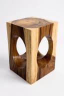FaHome Beistelltisch Holz Suarholz 45x30x30 cm Bild 5