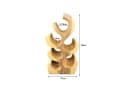FaHome Weinregal Massiv Holz Handgefertigter Weinhalter Bild 3