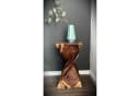 FaHome Blumenhocker Holzhocker - Edler Beistelltisch Holz Bild 2