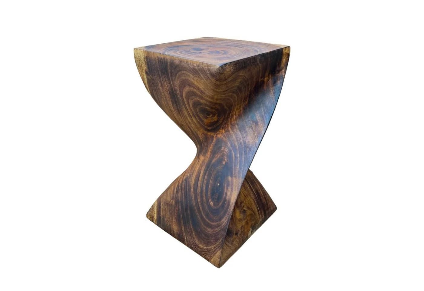 FaHome Blumenhocker Holzhocker - Edler Beistelltisch Holz - Bild 4