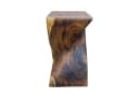 FaHome Blumenhocker Holzhocker - Edler Beistelltisch Holz Bild 5