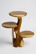 FaHome Ablageregal Teakholz Natur Bild 3
