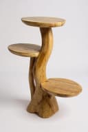 FaHome Ablageregal Teakholz Natur Bild 4