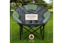 Skandika Moonchair Deluxe XXL Campingstuhl Grau Klappbar Bild 1