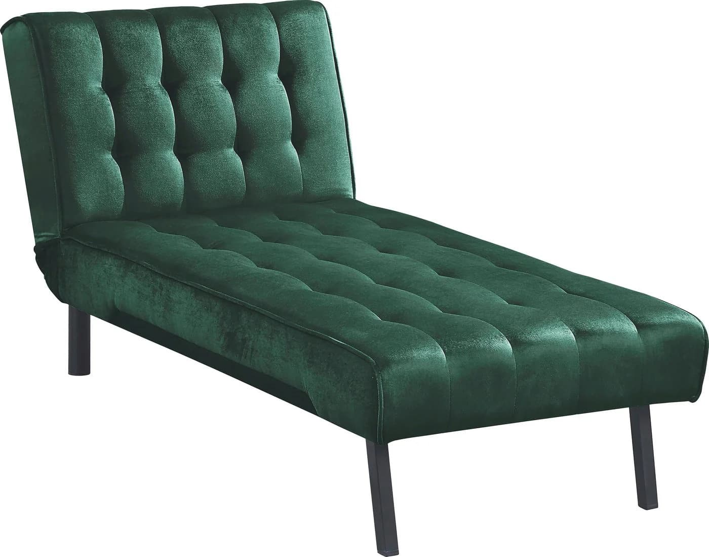 ATLANTIC HOME COLLECTION Relaxliege Pierre Grün Samtvelours 3-fach verstellbar - Bild 3