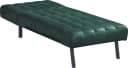 ATLANTIC HOME COLLECTION Relaxliege Pierre Grün Samtvelours 3-fach verstellbar Bild 5