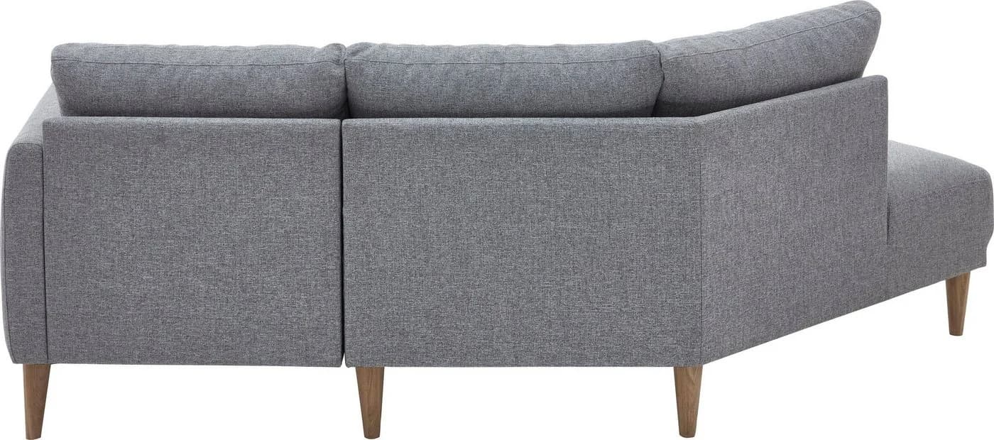 ATLANTIC HOME COLLECTION Sofa Elvis 2,5-Sitzer Grau Skandinavisch - Bild 4