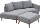 ATLANTIC HOME COLLECTION Sofa Elvis 2,5-Sitzer Grau Skandinavisch Bild 5