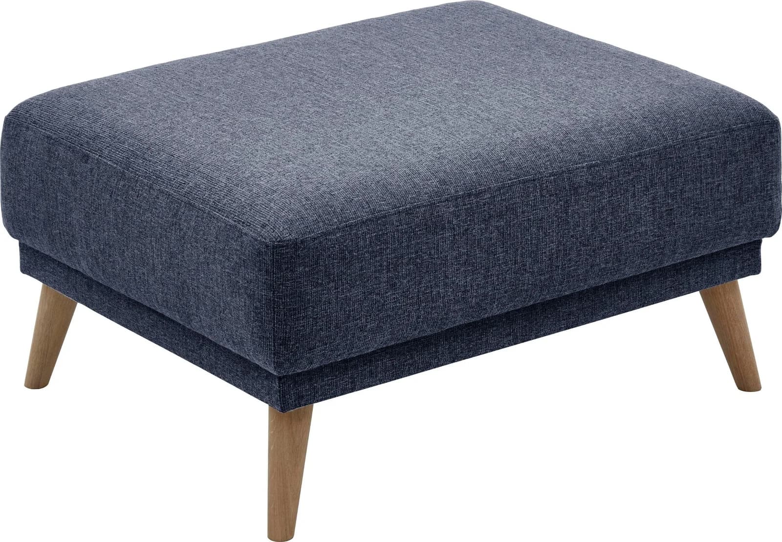 ATLANTIC HOME COLLECTION Hocker Elvis Anthrazit Massivholzfüße