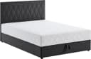 ATLANTIC HOME COLLECTION Boxbett Benita mit Bettkasten Anthrazit Bild 1