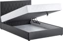 ATLANTIC HOME COLLECTION Boxbett Benita mit Bettkasten Anthrazit Bild 3