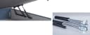 ATLANTIC HOME COLLECTION Boxbett Benita mit Bettkasten Anthrazit Bild 5