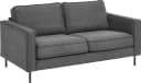 ATLANTIC HOME COLLECTION 2-Sitzer Sofa Weston Grau Skandinavisch Bild 1
