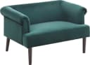ATLANTIC HOME COLLECTION 1,5-Sitzer Charlie XXL Sessel Grün Samtvelours Bild 3