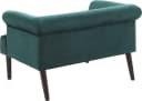 ATLANTIC HOME COLLECTION 1,5-Sitzer Charlie XXL Sessel Grün Samtvelours Bild 4