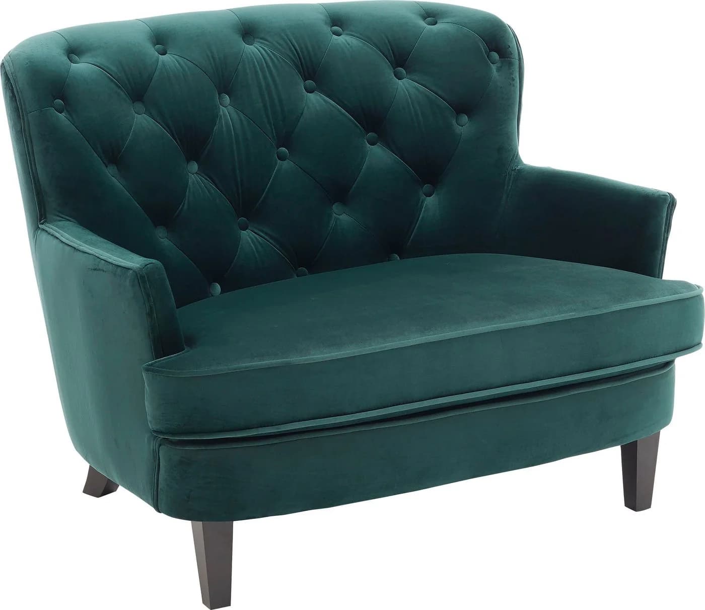 ATLANTIC HOME COLLECTION Sessel Leo Grün Samtvelours