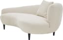 ATLANTIC HOME COLLECTION Chaiselongue Olivia Nierenform Creme Bild 3