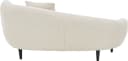 ATLANTIC HOME COLLECTION Chaiselongue Olivia Nierenform Creme Bild 5