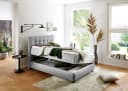 Boxbett LILO Grau mit Bettkasten und Topper ATLANTIC HOME COLLECTION Bild 2