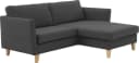 Ecksofa Mailo L-Form Anthrazit ATLANTIC HOME COLLECTION mit Recamiere Bild 1