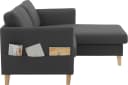 Ecksofa Mailo L-Form Anthrazit ATLANTIC HOME COLLECTION mit Recamiere Bild 4
