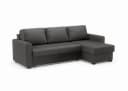 ATLANTIC HOME COLLECTION Ecksofa Dublin L-Form Grau mit Bettfunktion Bild 4