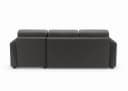 ATLANTIC HOME COLLECTION Ecksofa Dublin L-Form Grau mit Bettfunktion Bild 5