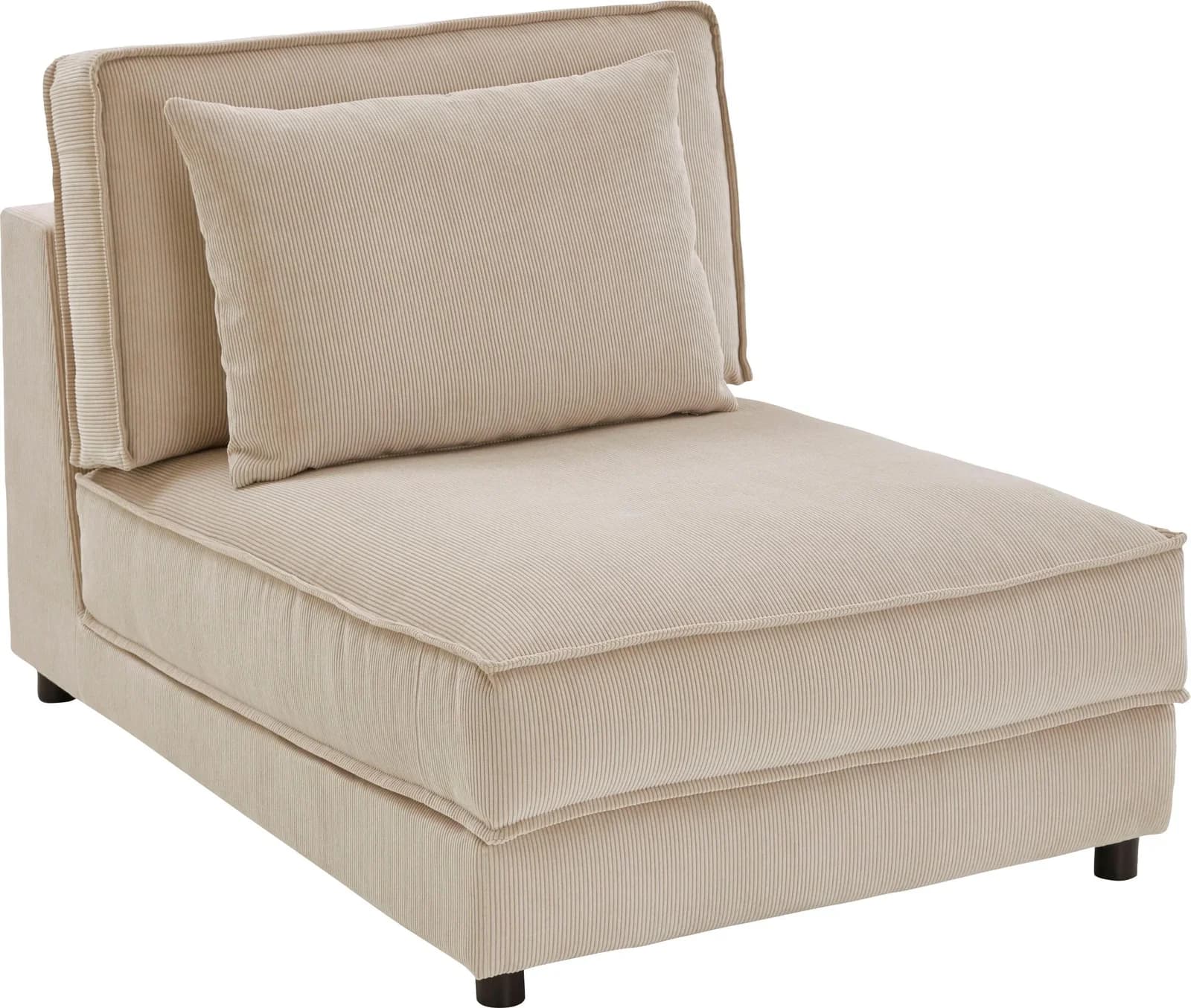 XXL-Sessel Valan Beige Atlantic Home Collection Cord