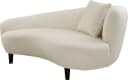 Atlantic Home Collection Chaiselongue Olivia Nierenform Beige Bild 1