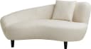 Atlantic Home Collection Chaiselongue Olivia Nierenform Beige Bild 3