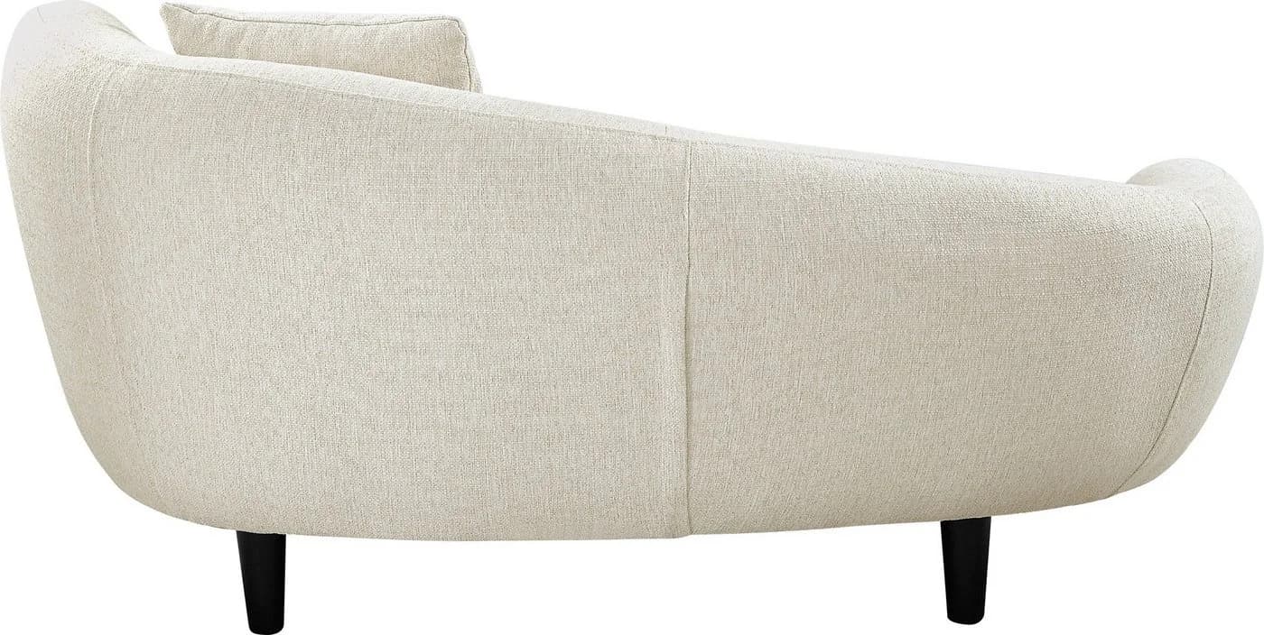 Atlantic Home Collection Chaiselongue Olivia Nierenform Beige - Bild 4