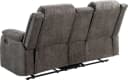 ATLANTIC HOME COLLECTION 2-Sitzer Sofa Cicero Dunkelgrau mit Relaxfunktion Bild 5
