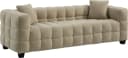 ATLANTIC HOME COLLECTION 3-Sitzer Sofa Stella Teddyoptik creme-braun Bild 3