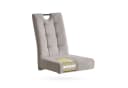 B&D home Freischwinger SOFIA 2er Set Grau Microfaser Bild 3