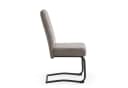 B&D home Freischwinger SOFIA 2er Set Grau Microfaser Bild 4
