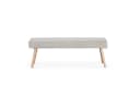 B&D home Essbank PAUL Grau Gepolstert Skandinavisches Design Bild 1