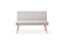 B&D home Essbank PAUL Grau Gepolstert Skandinavisch Bild 1