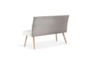 B&D home Essbank PAUL Grau Gepolstert Skandinavisch Bild 4