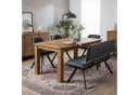 B&D home Essbank JUNA gepolstert Metallgestell Anthrazit Bild 1