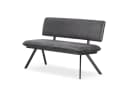 B&D home Essbank JUNA gepolstert Metallgestell Anthrazit Bild 4