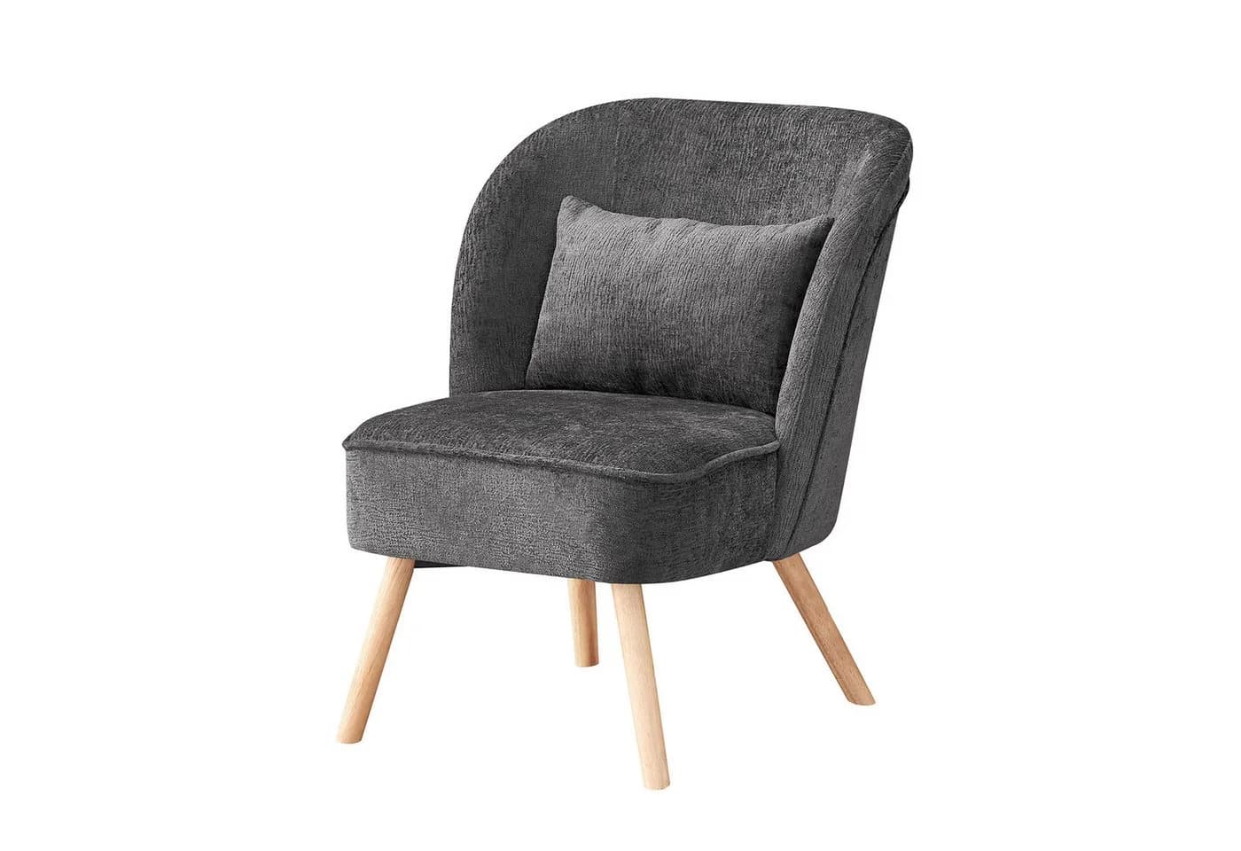 B&D home Cocktailsessel YOYO, Sessel, Holzbeine, Federkernpolsterung und Kissen