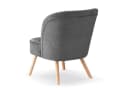 B&D home Cocktailsessel YOYO, Sessel, Holzbeine, Federkernpolsterung und Kissen Bild 5