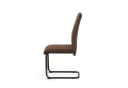 B&D home Freischwinger THEO 4er Set Esszimmerstuhl Braun Bild 4
