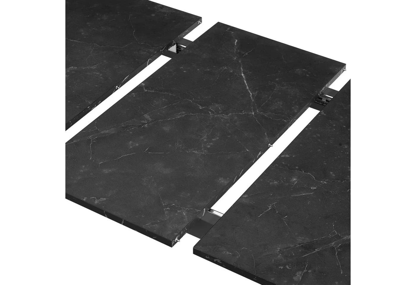 B&D home Esstisch MARA Ausziehbar 120-160cm Metallgestell - Bild 5