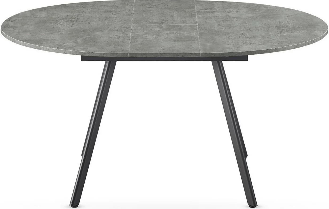 B&D home Esstisch TILL Schwarz/Weiß Ausziehbar